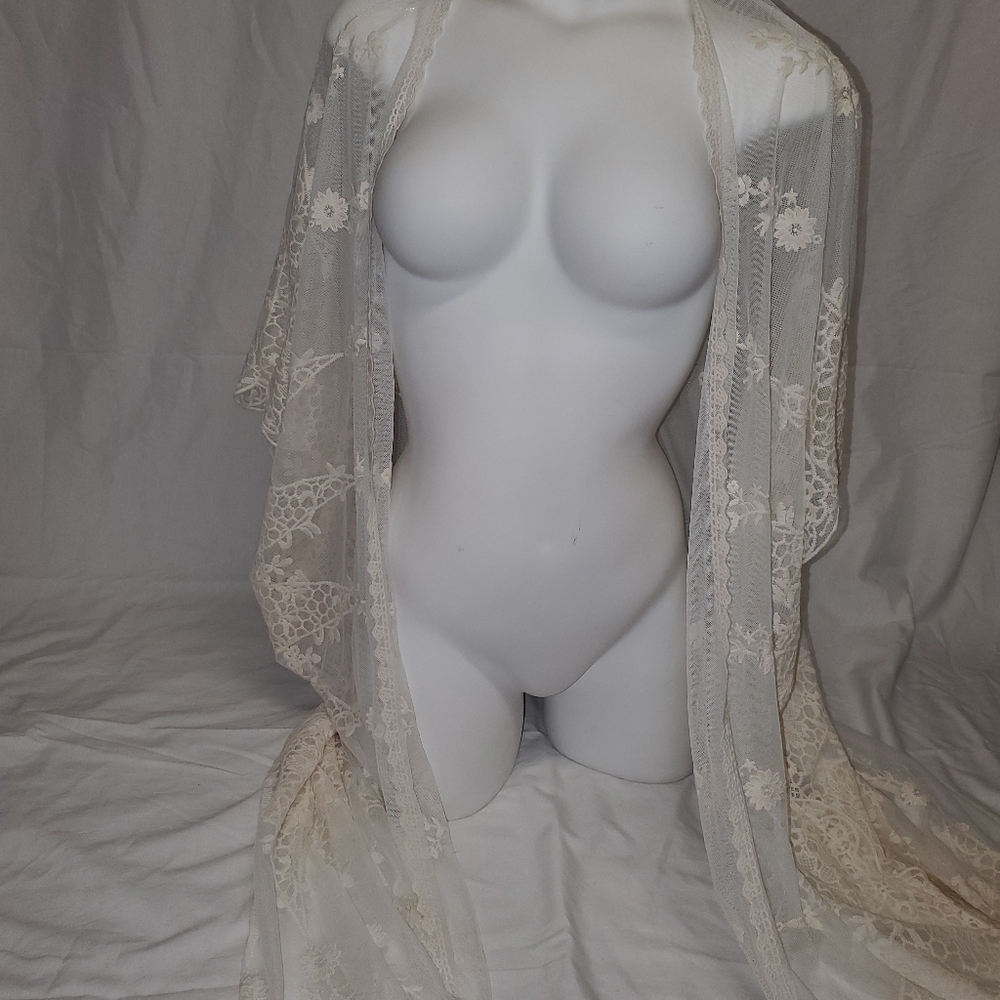 Lace cover up